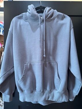 Women's Cozy Crewneck Hoodie in Ash Grey